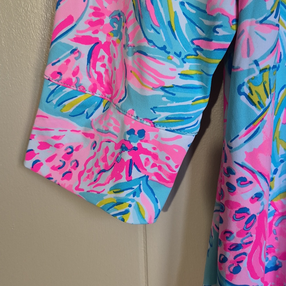 Lilly Pulitzer XL Floral Shift Dress NWT - Picture 5 of 10